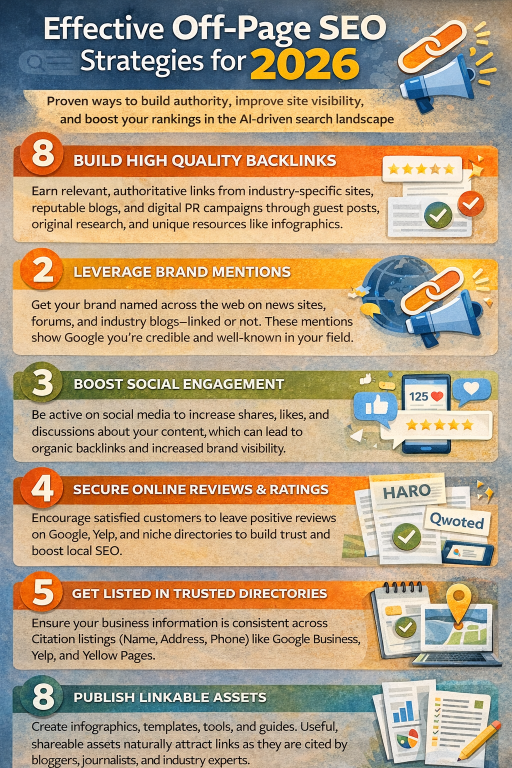Off Page SEO strategies