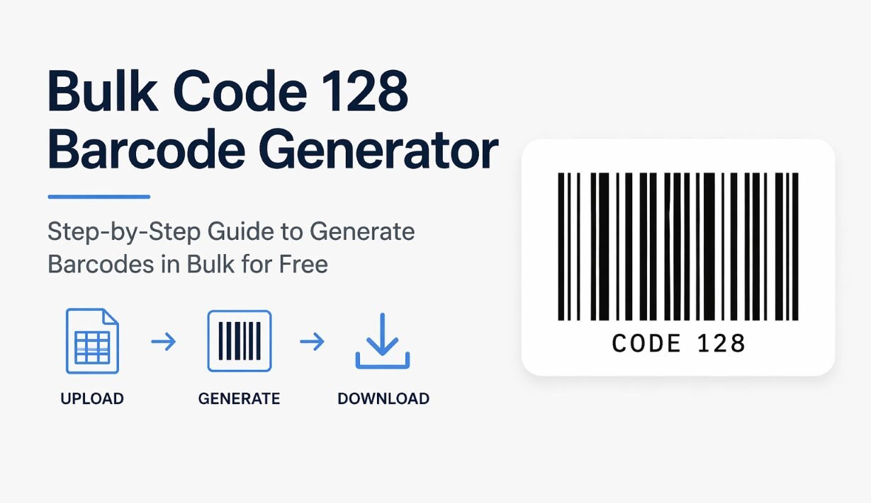 How to Generate Bulk Barcodes Online (Free Tool) - Virtual World Solutions