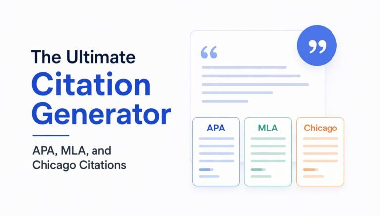 Free Citation Generator