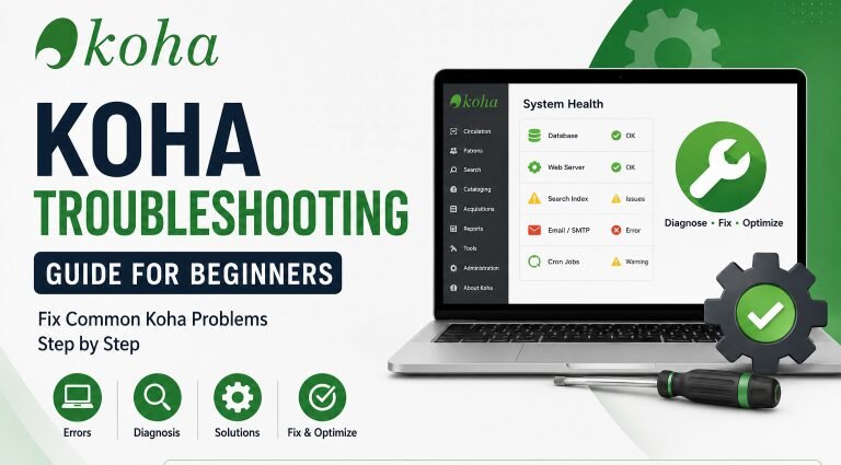 Koha Troubleshooting Guide for Beginners