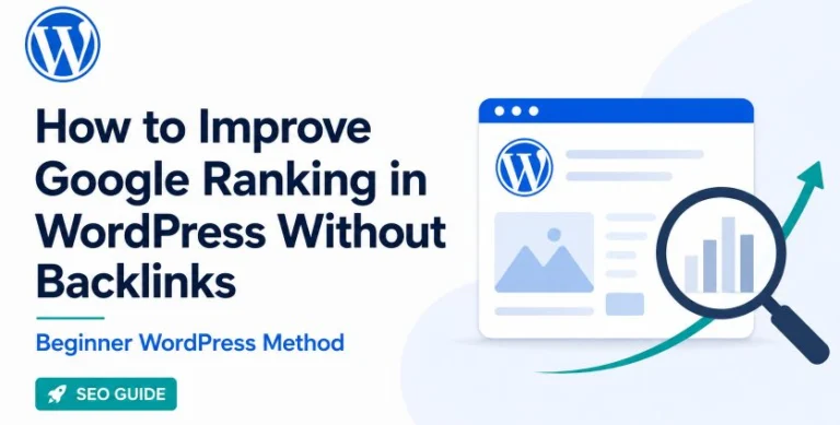 Improve Google Ranking in WordPress Without Backlinks