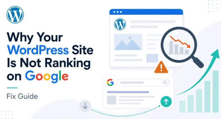 WordPress Site ranking on google